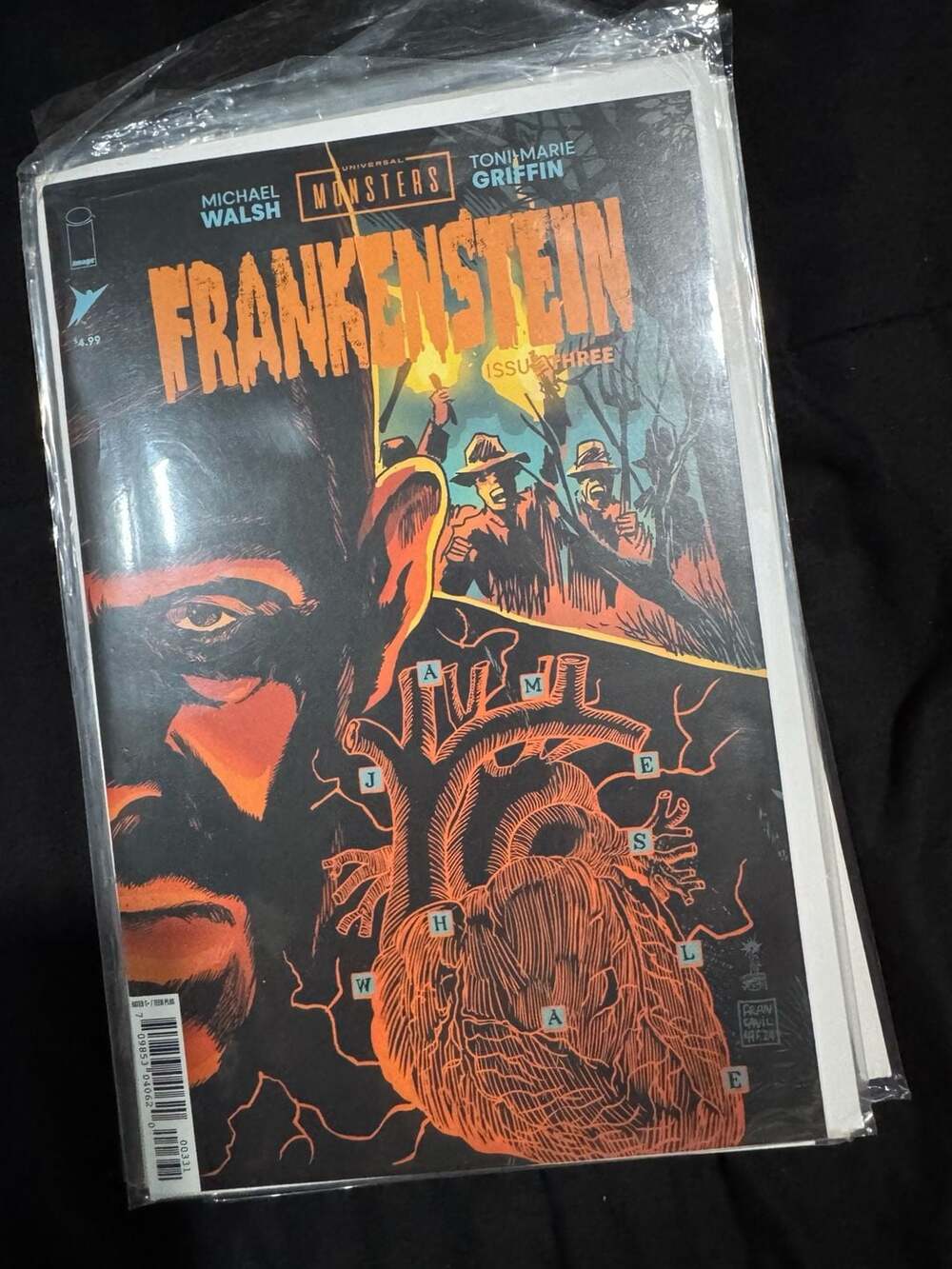 Universal Monsters Frankenstein #3 Cover C 1:10 Francesco Francavilla Connecting